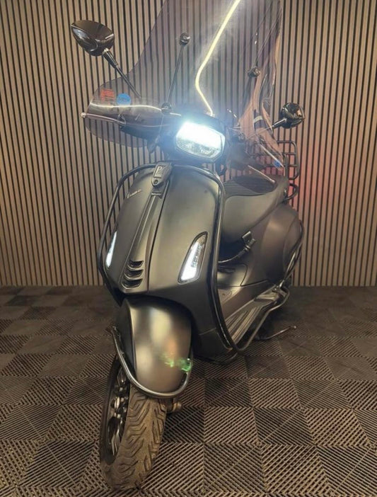 VESPA SPRINT 4T 3V BROM 2018 NOTTE MAT ZWART FULL OPTION