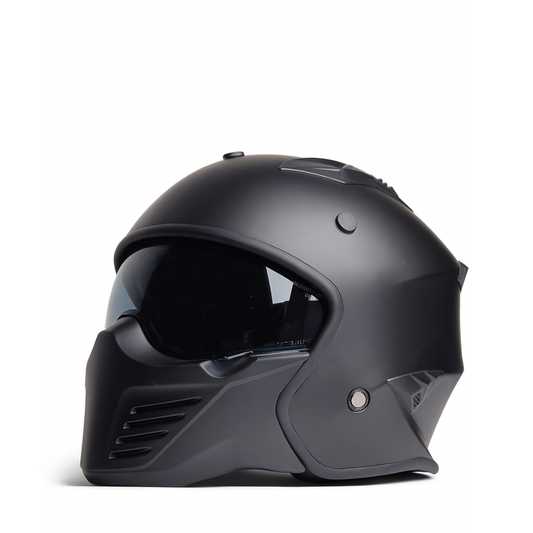 Helm vito jet bruzano mat zwart