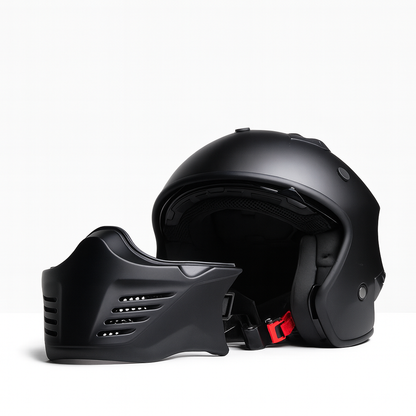 Helm vito jet bruzano mat zwart